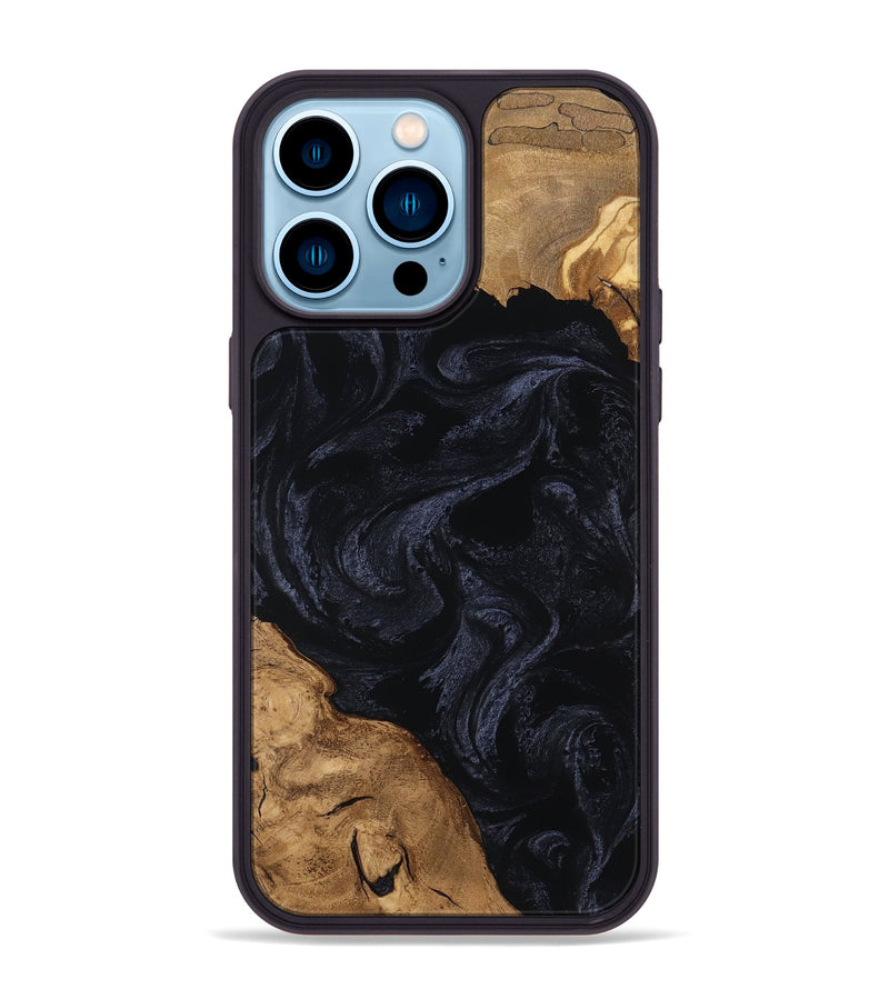 iPhone 14 Pro Max Wood Phone Case - Una (Ancient Olive, 801724)