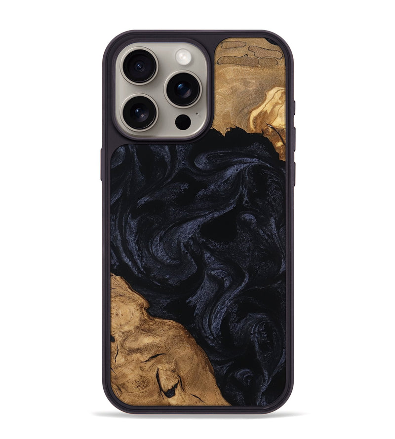 iPhone 15 Pro Max Wood Phone Case - Una (Ancient Olive, 801724)