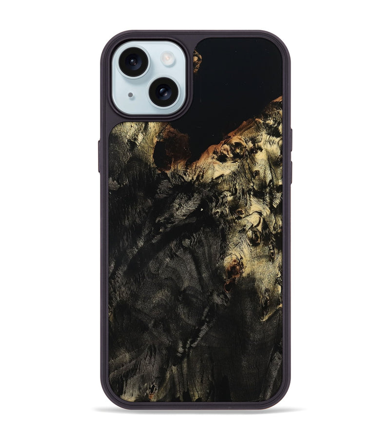 iPhone 15 Plus Wood Phone Case - Amarion (Wood Burl, 801726)