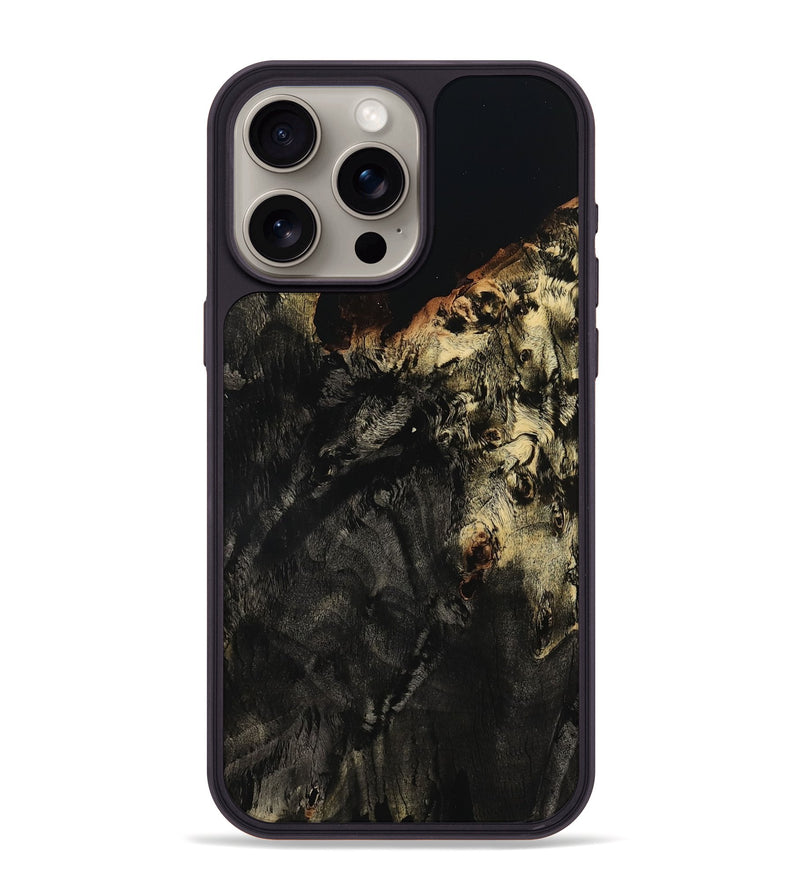 iPhone 15 Pro Max Wood Phone Case - Amarion (Wood Burl, 801726)