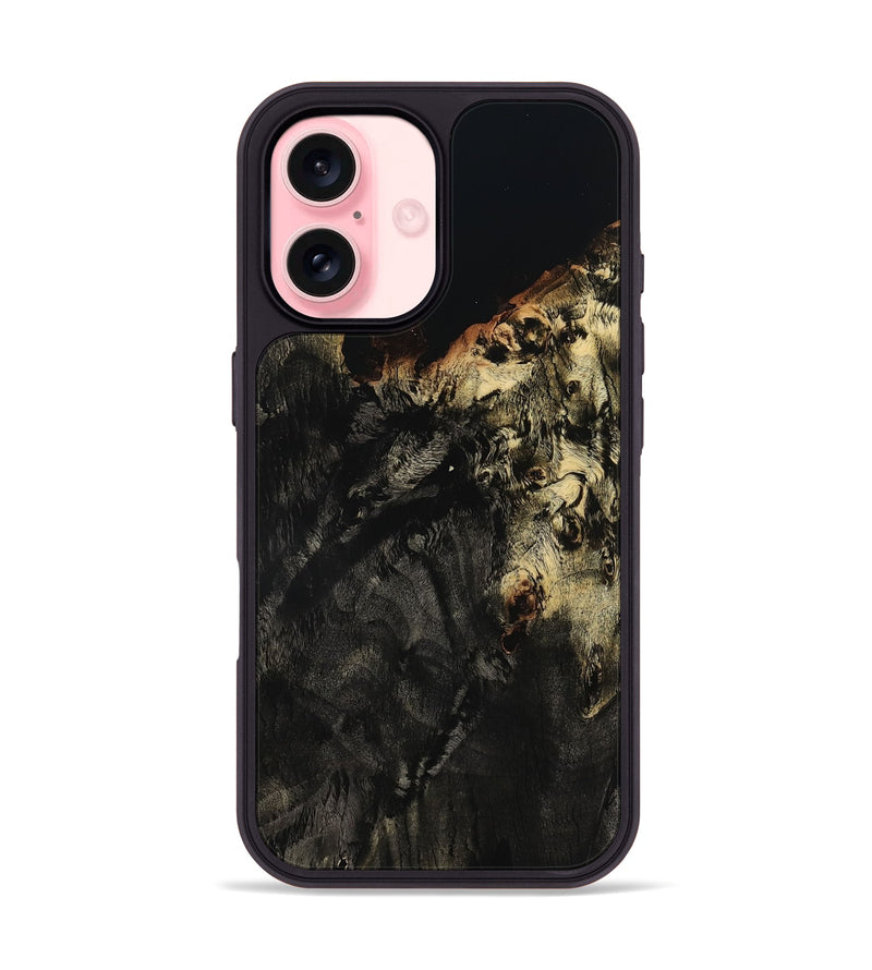 iPhone 16 Wood Phone Case - Amarion (Wood Burl, 801726)