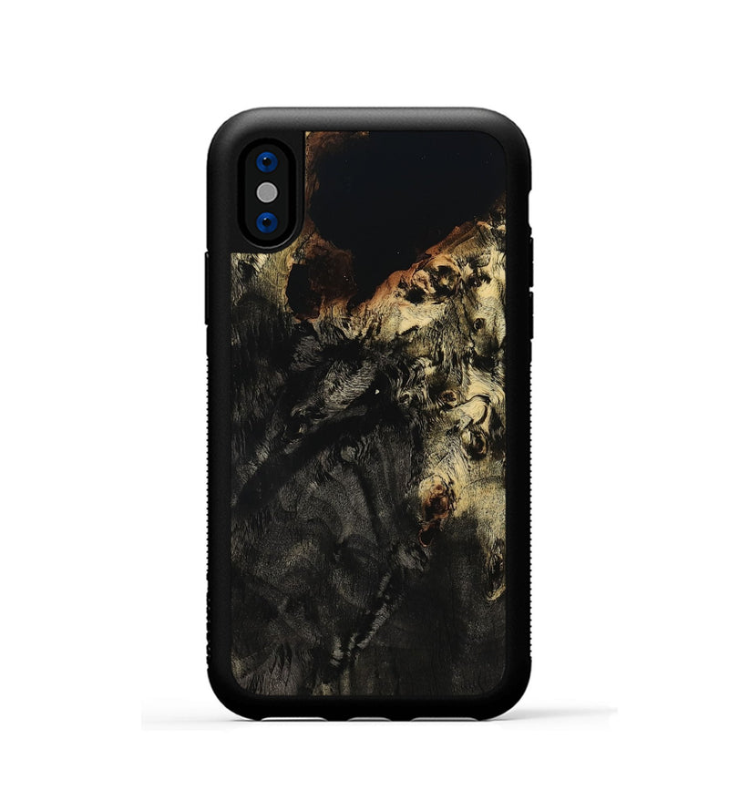 iPhone Xs Wood Phone Case - Amarion (Wood Burl, 801726)