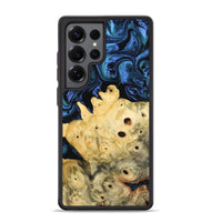 Galaxy S25 Ultra Wood Phone Case - Davian (Blue, 801727)