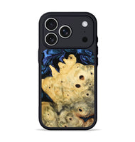iPhone 17 Pro Wood Phone Case - Davian (Blue, 801727)