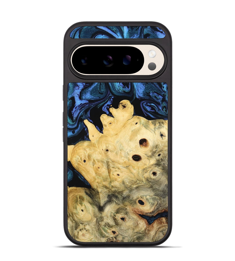 Pixel 10 Wood Phone Case - Davian (Blue, 801727)