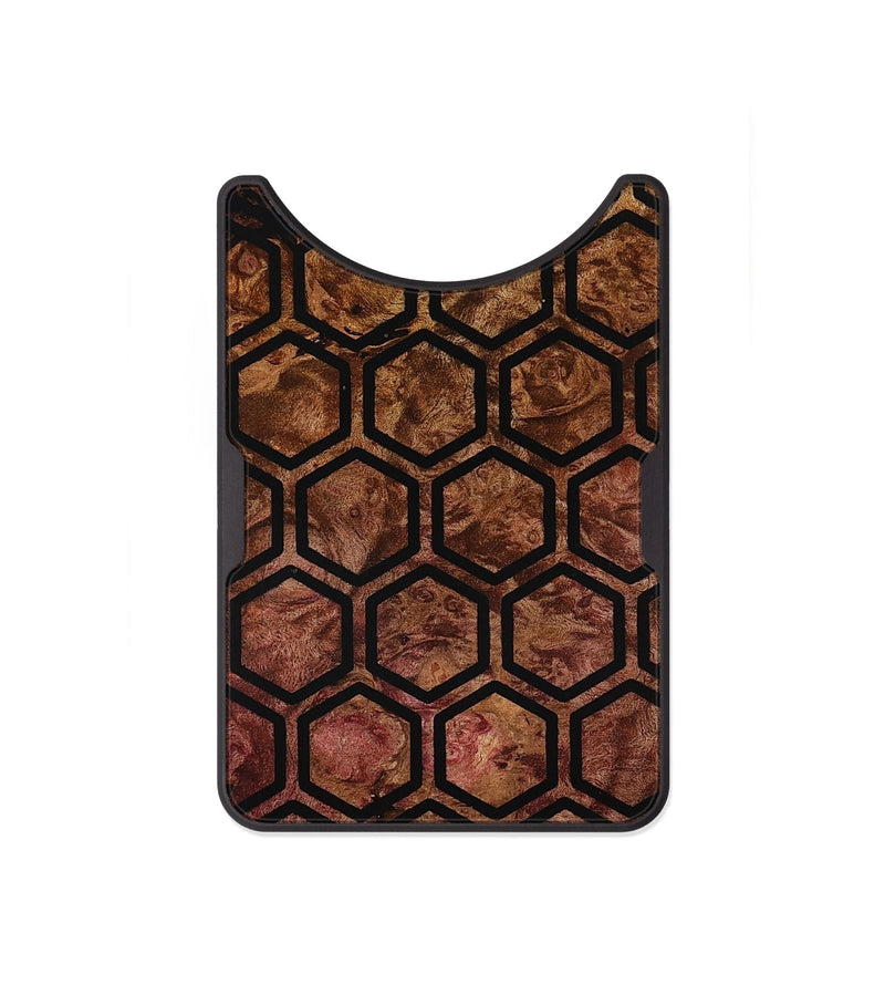 Alloy Wood Wallet - Nakita (Wood Burl, 801728)