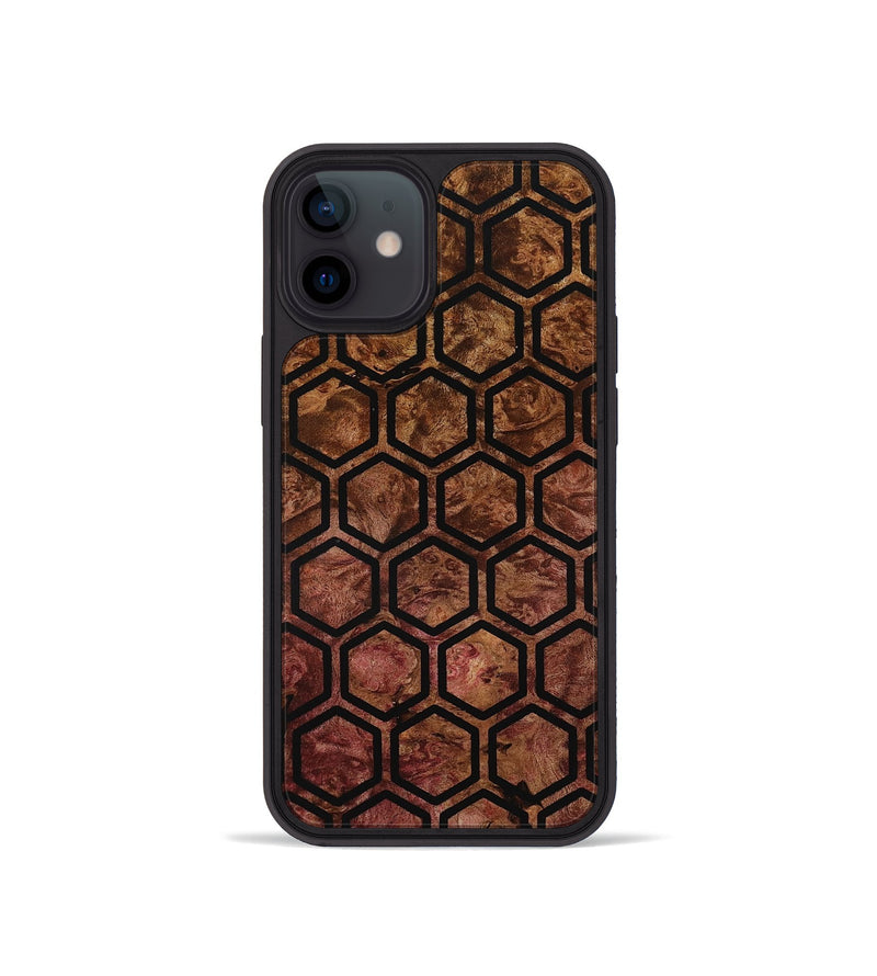 iPhone 12 mini Wood Phone Case - Nakita (Wood Burl, 801728)