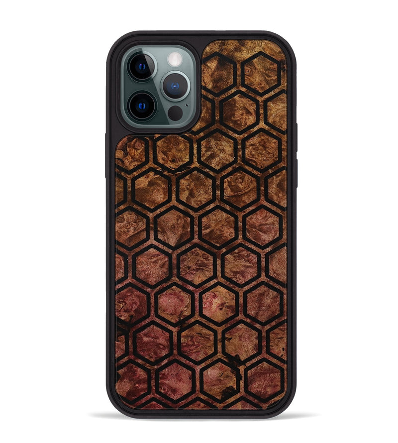 iPhone 12 Pro Max Wood Phone Case - Nakita (Wood Burl, 801728)