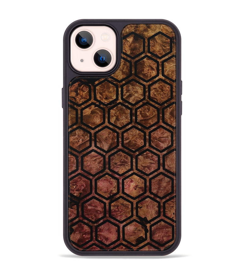 iPhone 14 Plus Wood Phone Case - Nakita (Wood Burl, 801728)