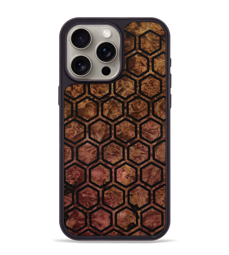 iPhone 15 Pro Max Wood Phone Case - Nakita (Wood Burl, 801728)