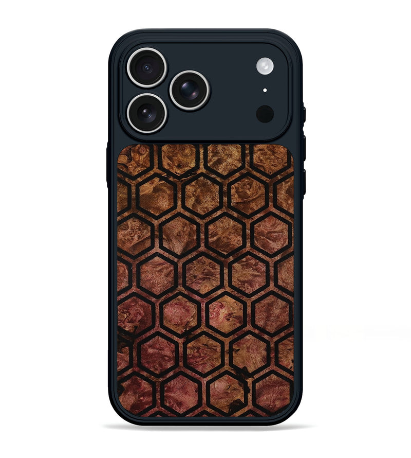 iPhone 17 Pro Max Wood Phone Case - Nakita (Wood Burl, 801728)