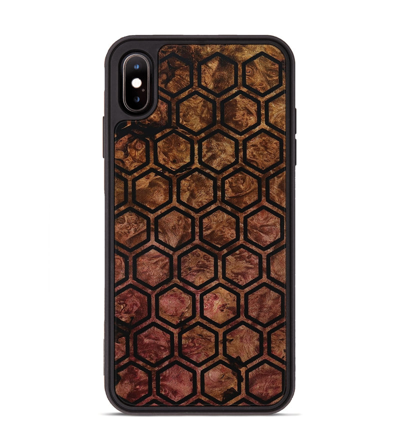 iPhone Xs Max Wood Phone Case - Nakita (Wood Burl, 801728)