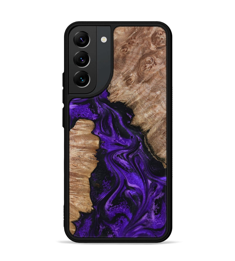 Galaxy S22 Plus Wood Phone Case - Jailyn (Purple, 801729)