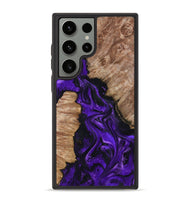 Galaxy S23 Ultra Wood Phone Case - Jailyn (Purple, 801729)