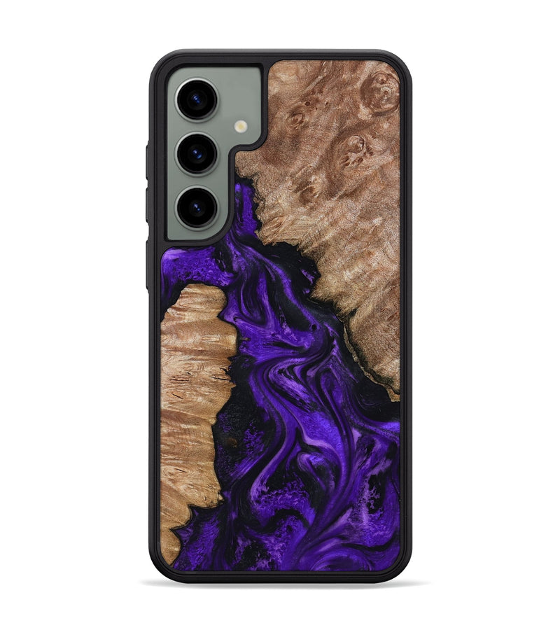 Galaxy S24 Plus Wood Phone Case - Jailyn (Purple, 801729)