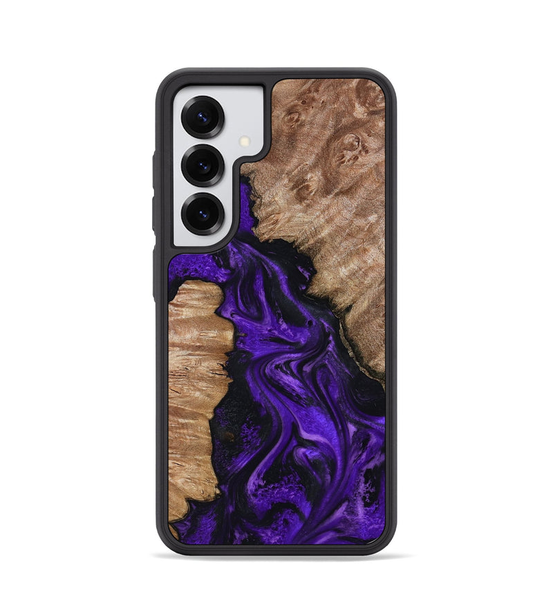 Galaxy S25 Wood Phone Case - Jailyn (Purple, 801729)