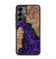 Galaxy S25 Plus Wood Phone Case - Jailyn (Purple, 801729)