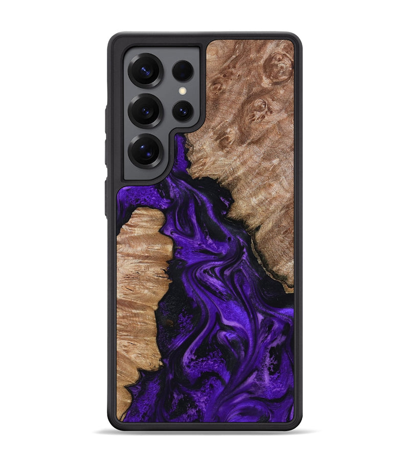 Galaxy S25 Ultra Wood Phone Case - Jailyn (Purple, 801729)