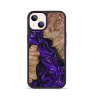 iPhone 14 Wood Phone Case - Jailyn (Purple, 801729)