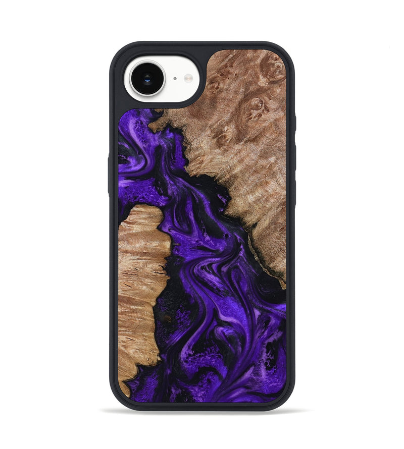 iPhone 16e Wood Phone Case - Jailyn (Purple, 801729)