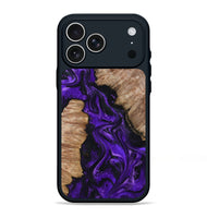 iPhone 17 Pro Max Wood Phone Case - Jailyn (Purple, 801729)