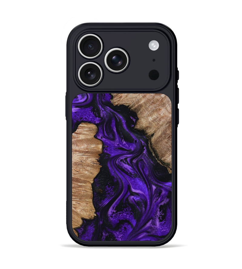 iPhone 17 Pro Wood Phone Case - Jailyn (Purple, 801729)