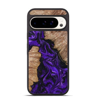 Pixel 9 Wood Phone Case - Jailyn (Purple, 801729)