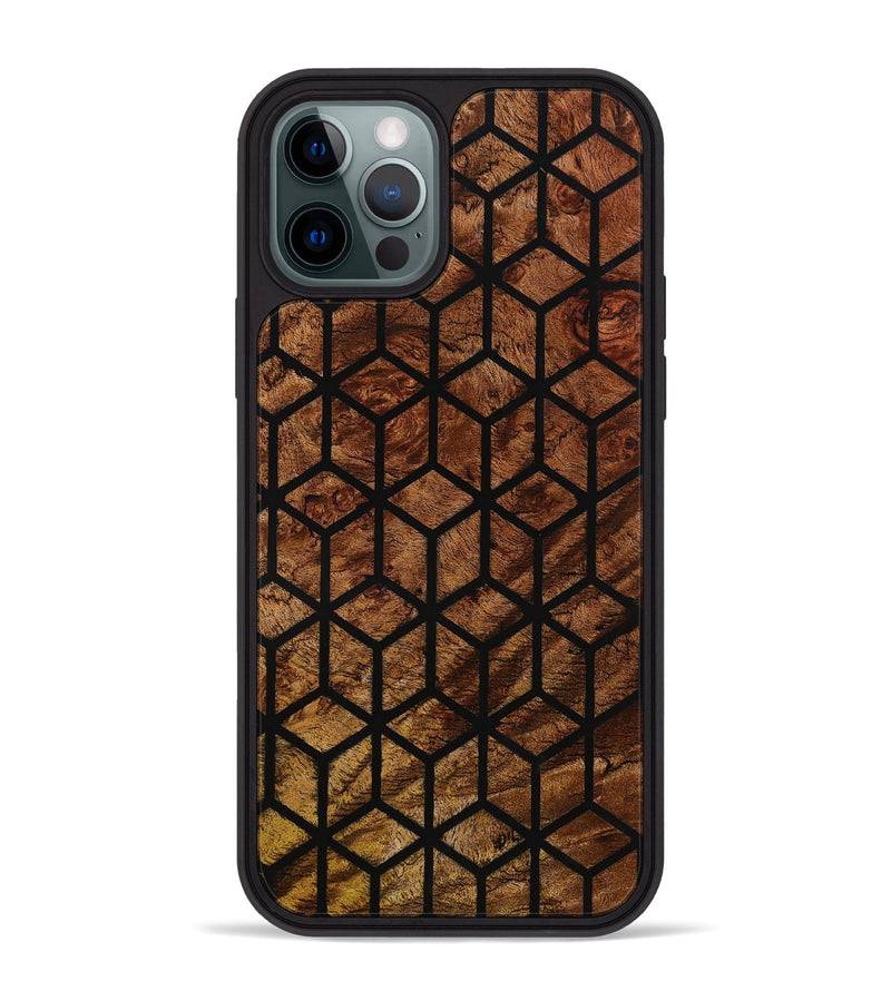 iPhone 12 Pro Max Wood Phone Case - Lindsay (Pattern, 801730)