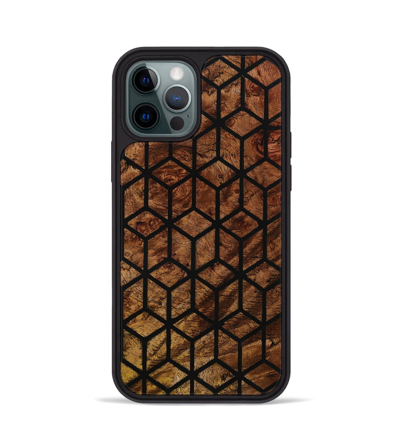iPhone 12 Pro Wood Phone Case - Lindsay (Pattern, 801730)