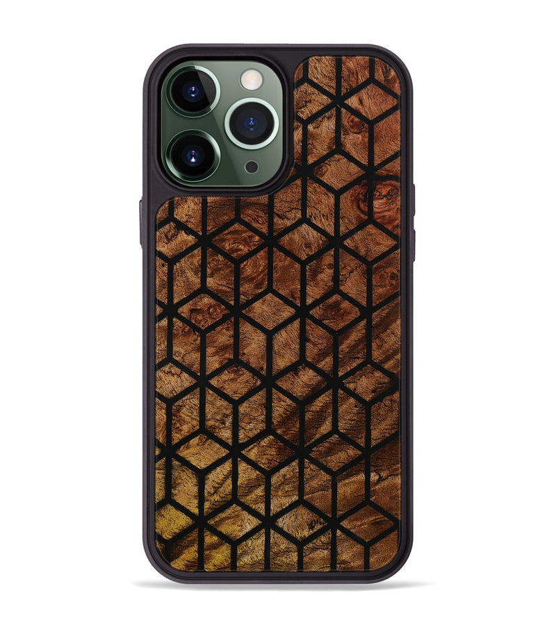 iPhone 13 Pro Max Wood Phone Case - Lindsay (Pattern, 801730)