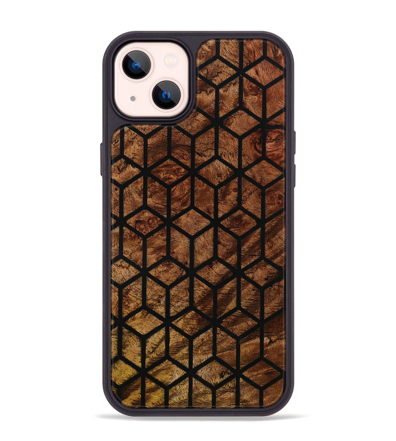 iPhone 14 Plus Wood Phone Case - Lindsay (Pattern, 801730)