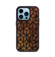 iPhone 14 Pro Wood Phone Case - Lindsay (Pattern, 801730)