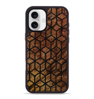 iPhone 16 Plus Wood Phone Case - Lindsay (Pattern, 801730)