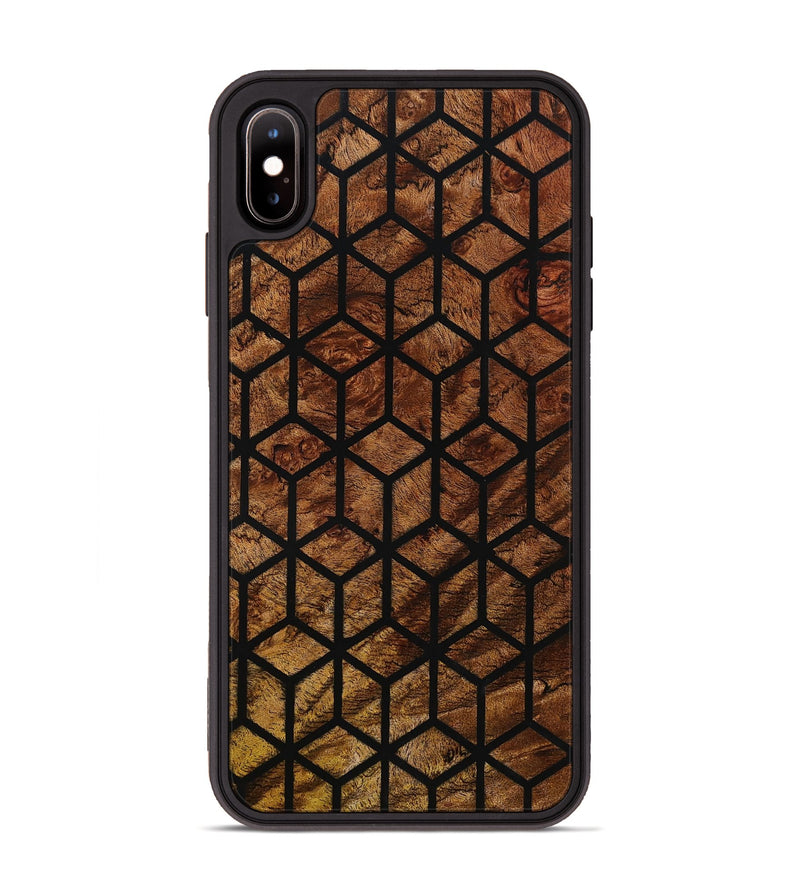 iPhone Xs Max Wood Phone Case - Lindsay (Pattern, 801730)
