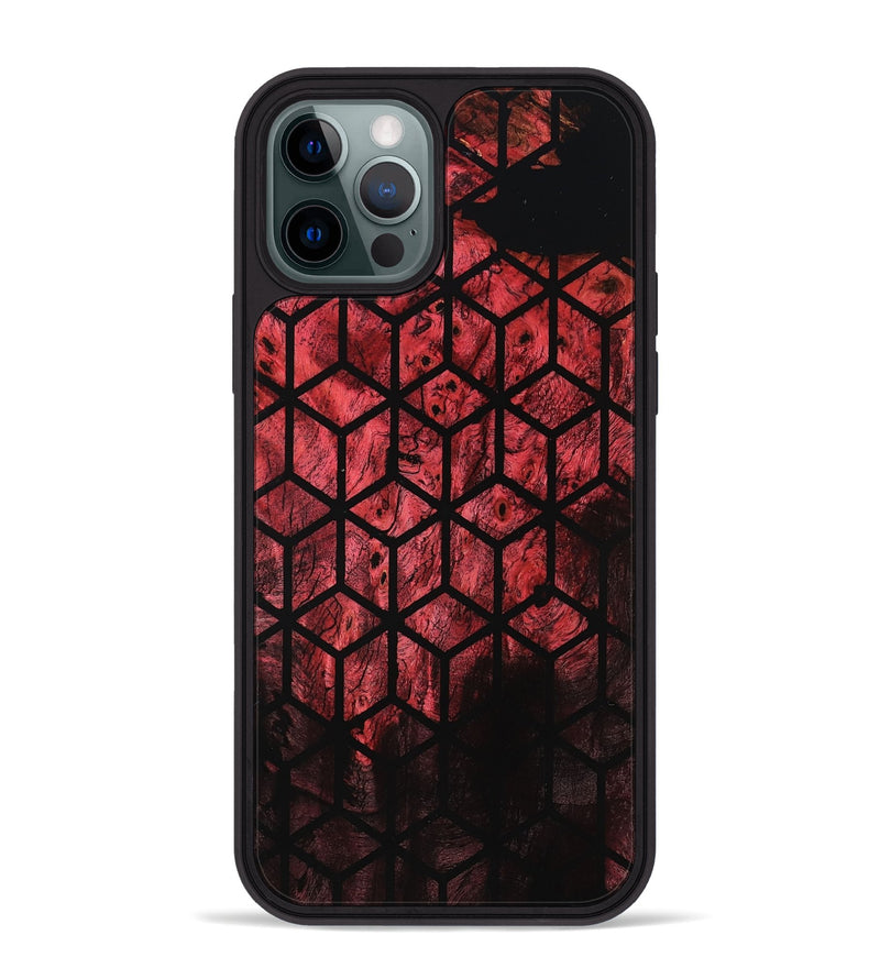 iPhone 12 Pro Max Wood Phone Case - Ian (Pattern, 801731)