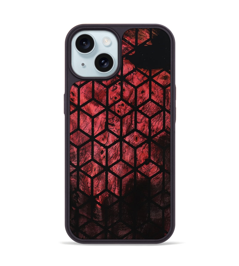 iPhone 15 Wood Phone Case - Ian (Pattern, 801731)
