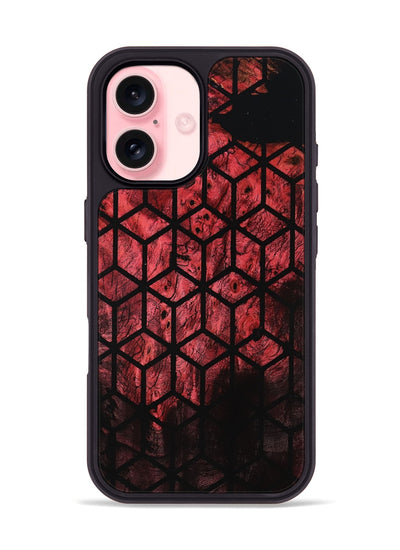 iPhone 16 Wood Phone Case - Ian (Pattern, 801731)