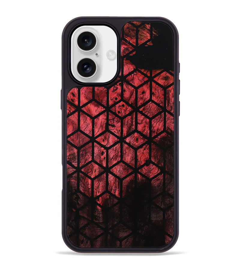 iPhone 16 Plus Wood Phone Case - Ian (Pattern, 801731)