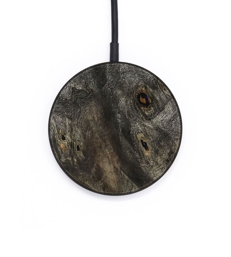 Circle Wood Wireless Charger - Infant (Purple, 801732)