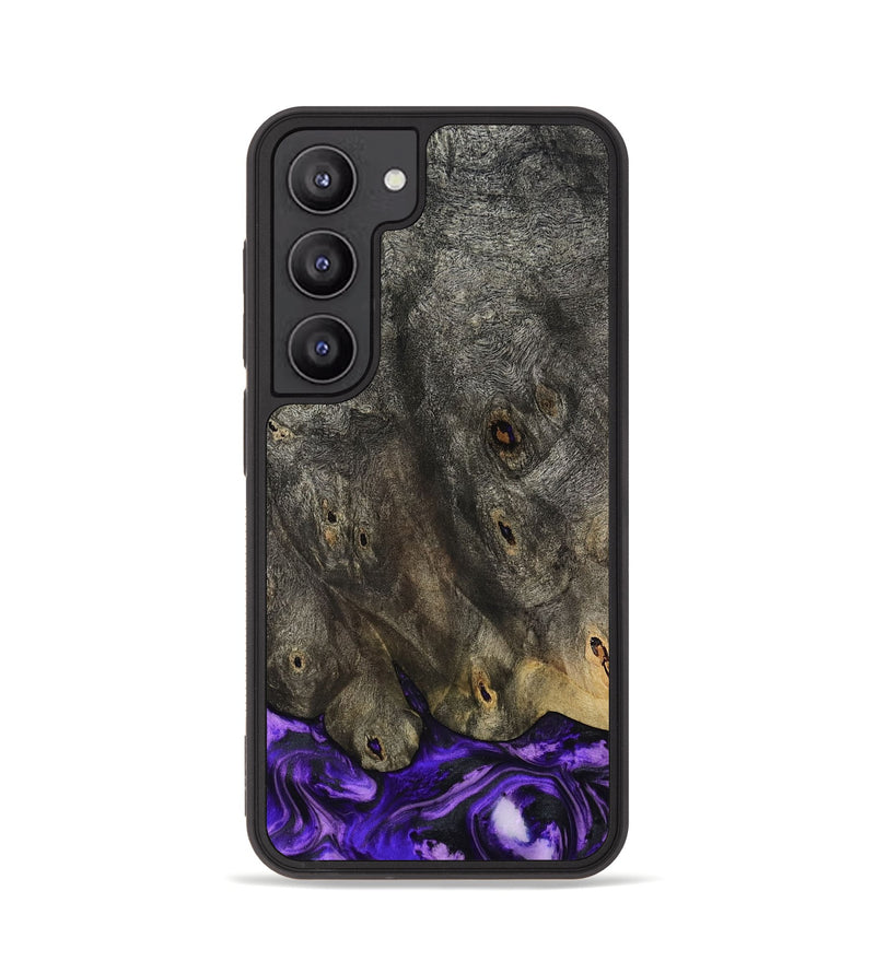 Galaxy S23 Wood Phone Case - Infant (Purple, 801732)