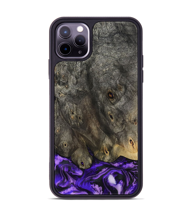 iPhone 11 Pro Max Wood Phone Case - Infant (Purple, 801732)