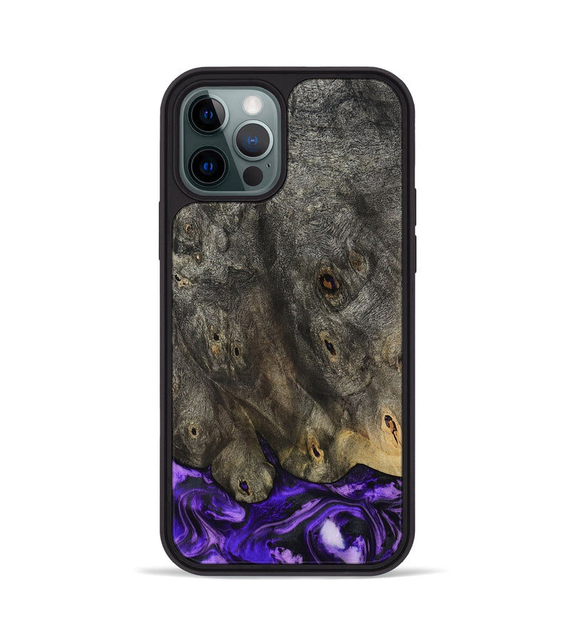iPhone 12 Pro Wood Phone Case - Infant (Purple, 801732)