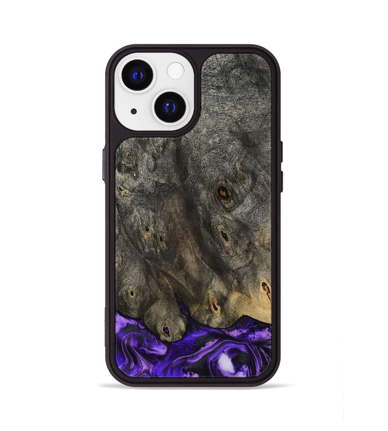 iPhone 13 Wood Phone Case - Infant (Purple, 801732)