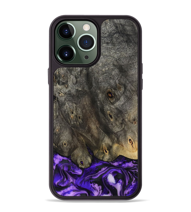 iPhone 13 Pro Max Wood Phone Case - Infant (Purple, 801732)