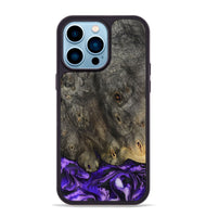 iPhone 14 Pro Max Wood Phone Case - Infant (Purple, 801732)