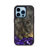 iPhone 14 Pro Wood Phone Case - Infant (Purple, 801732)