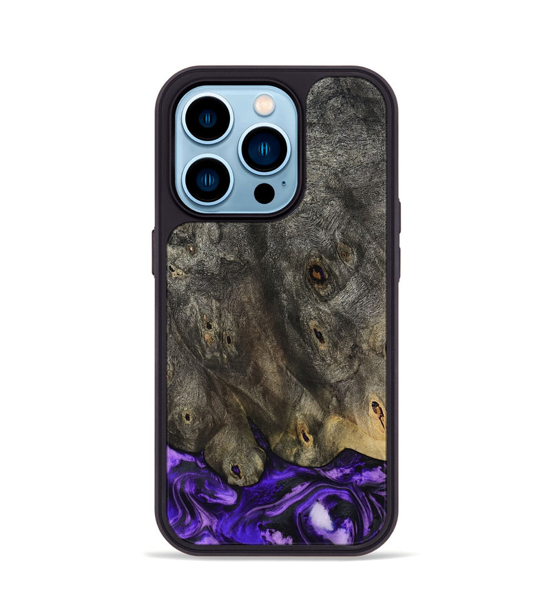 iPhone 14 Pro Wood Phone Case - Infant (Purple, 801732)