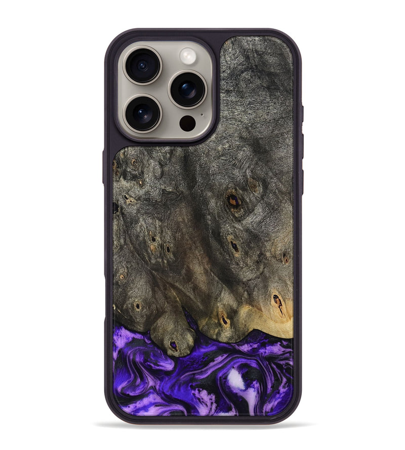 iPhone 16 Pro Max Wood Phone Case - Infant (Purple, 801732)