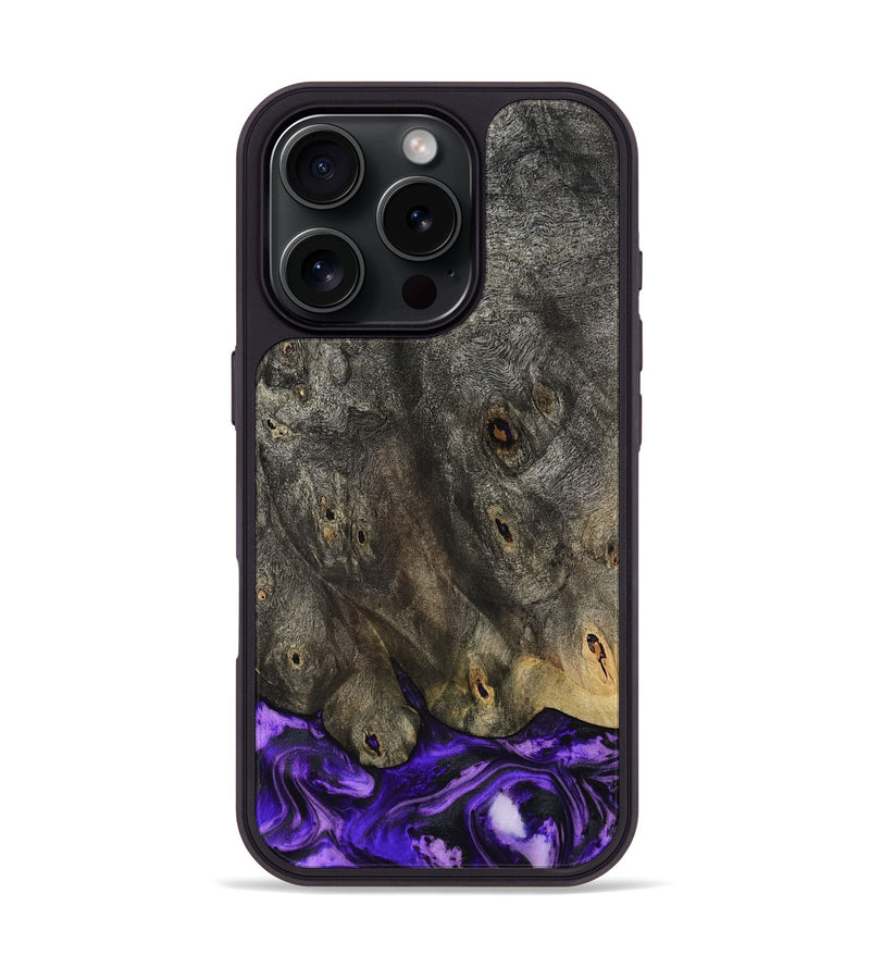 iPhone 16 Pro Wood Phone Case - Infant (Purple, 801732)