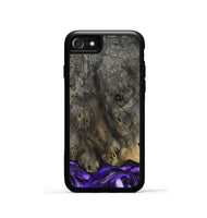 iPhone SE Wood Phone Case - Infant (Purple, 801732)